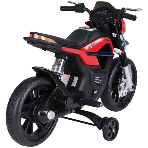 Rootz Children's electric motorcycle - Red - Plastic, Metal - 41.33 cm x 23.62 cm x 24.52 cm
