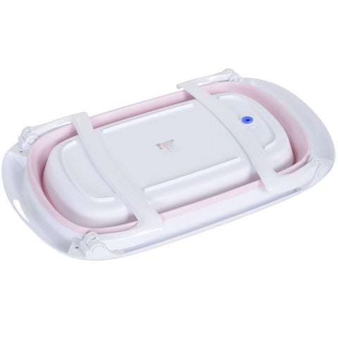 Rootz Badewanne für Babys – Rosa – Kunststoff, Gummi – 31,49 cm x 18,89 cm x 8,26 cm
