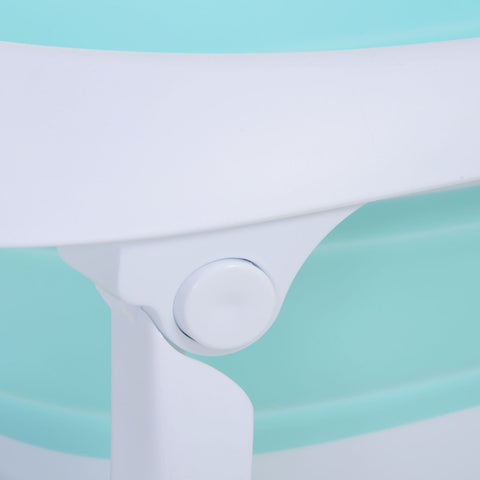 Rootz Badewanne für Babys – Grün – Kunststoff, Gummi – 31,49 cm x 18,89 cm x 8,26 cm