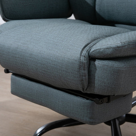 Rootz Executive Chair - Grijs - Staal, Mdf, Foam - 26,77 cm x 31,5 cm x 49,6 cm