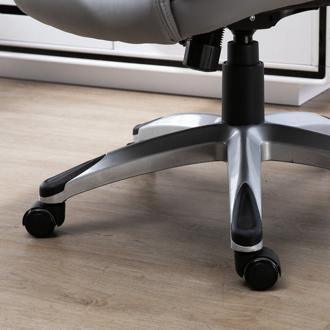 Rootz Executive Chair - Gray - Foam, Plastic, Mdf - 27.36 cm x 29.92 cm x 47.64 cm