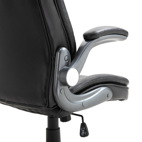 Rootz Executive Chair - Black - Foam, Plastic, Mdf - 27.36 cm x 29.92 cm x 47.64 cm
