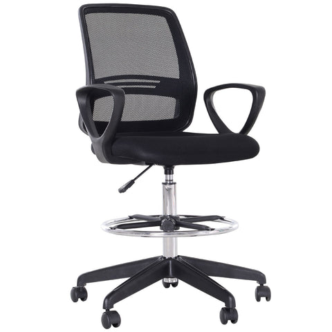 Rootz Executive Chair - Black - Mesh, Plastic, Metal - 23.42 cm x 23.62 cm x 49.61 cm