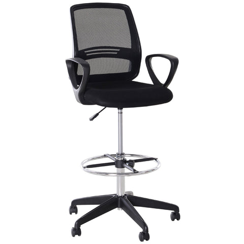Rootz Executive Chair - Black - Mesh, Plastic, Metal - 23.42 cm x 23.62 cm x 49.61 cm