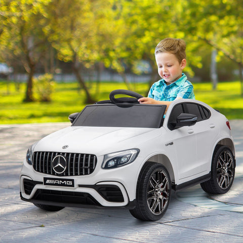 Rootz Children's Car Electric - White - Pp, Metal - 45.27 cm x 27.56 cm x 21.65 cm