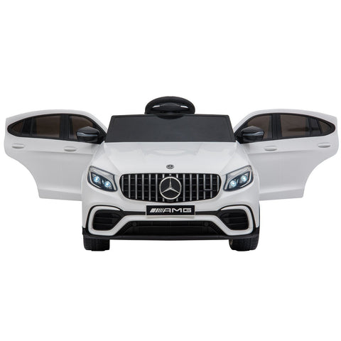 Rootz Children's Car Electric - White - Pp, Metal - 45.27 cm x 27.56 cm x 21.65 cm