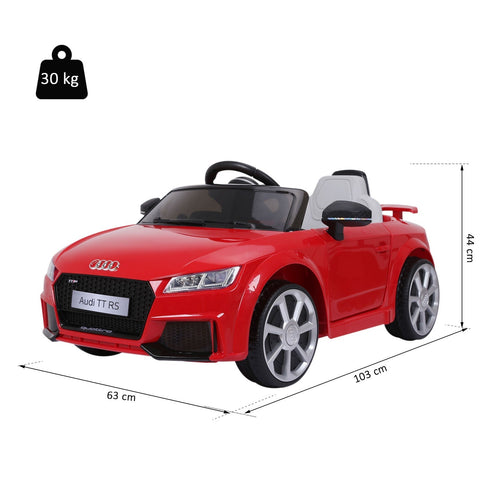 Rootz Children's Car Electric - Red - Pp, Metal - 40.55 cm x 24.8 cm x 17.32 cm