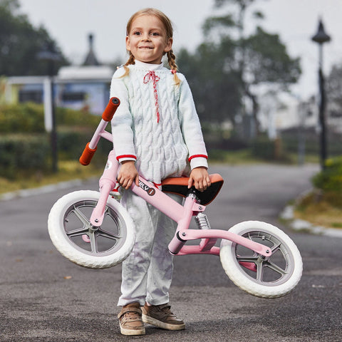 Rootz Children's balance bike - Pink - Pp, Metal, Eva - 33.46 cm x 14.17 cm x 21.25 cm