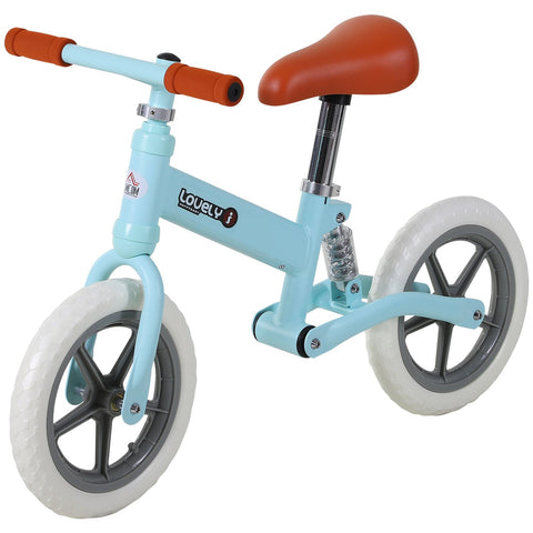 Rootz Children's Balance Bike - Blue - Pp, Metal, Eva - 33.46 cm x 14.17 cm x 21.25 cm