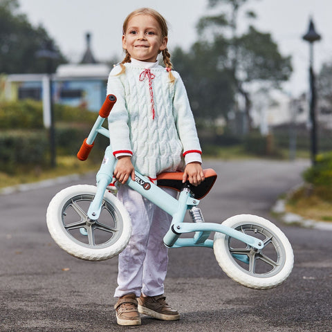Rootz Children's Balance Bike - Blue - Pp, Metal, Eva - 33.46 cm x 14.17 cm x 21.25 cm