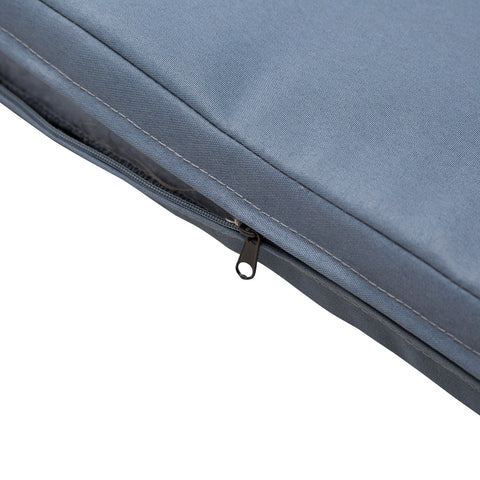 Rootz Garden Furniture - Black, Gray - Metal, Polyester, Glass - 22.83 cm x 25.98 cm x 29.52 cm