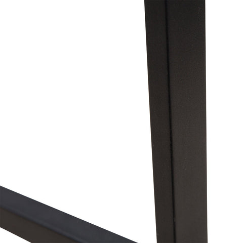 Rootz Garden Furniture - Black, Gray - Metal, Polyester, Glass - 22.83 cm x 25.98 cm x 29.52 cm