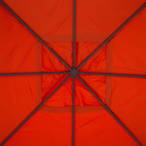 Rootz Pavilion Dak - Oranje - Polyester - 118,11 cm x 118,11 cm x cm