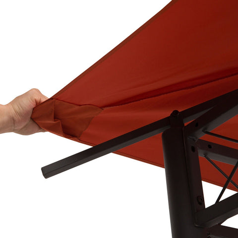 Rootz Pavilion Dak - Oranje - Polyester - 118,11 cm x 118,11 cm x cm