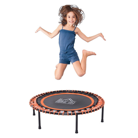 Rootz Trampoline Garden - Black, Orange - Steel, Pp - 40 cm x 40 cm x 9.84 cm