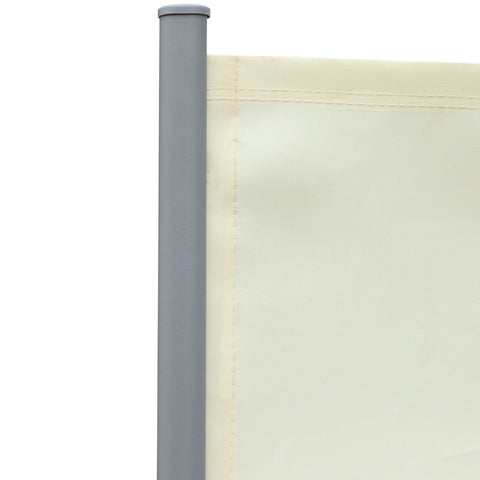 Rootz Double Side Luifel Privacy Screen - Crème - Polyester, Metaal - 236,22 cm x cm x 70,86 cm
