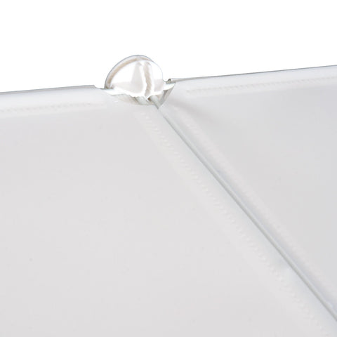 Rootz Cabinet Wardrobe - White - Steel, Plastic - 29.52 cm x 14.56 cm x 28.74 cm