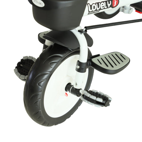 Rootz 4-in-1-Kinderdreirad – Rot – Legierung, Metall, Kunststoff – 46,45 cm x 20,86 cm x 41,33 cm