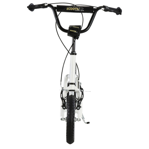 Rootz Scooter Kids - White - Steel, Aluminium, Rubber - 47.24 cm x 22.83 cm x 33.46 cm