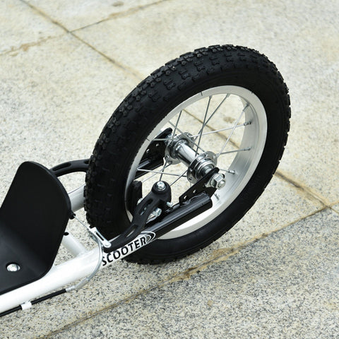 Rootz Scooter Kids - White - Steel, Aluminium, Rubber - 47.24 cm x 22.83 cm x 33.46 cm