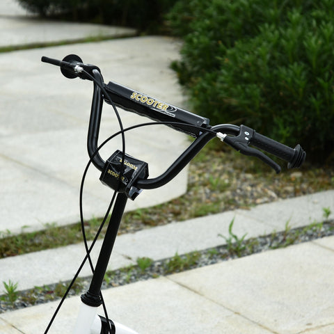 Rootz Scooter Kids - White - Steel, Aluminium, Rubber - 47.24 cm x 22.83 cm x 33.46 cm