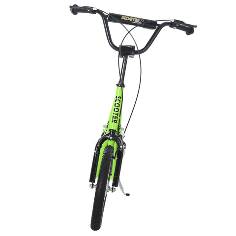 Rootz Scooter Children - Green - Steel, Aluminium, Rubber - 54.72 cm x 22.83 cm x 37.79 cm