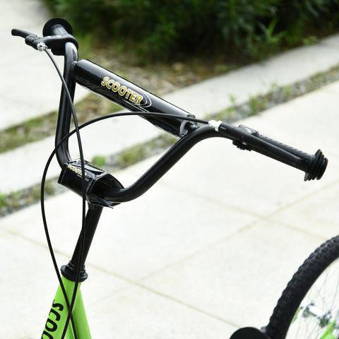 Rootz Scooter Children - Green - Steel, Aluminium, Rubber - 54.72 cm x 22.83 cm x 37.79 cm