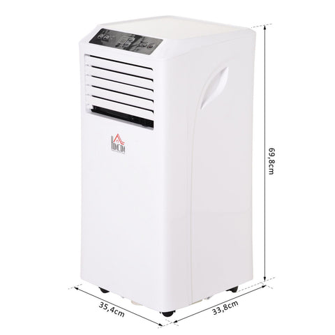 Rootz-Klimaanlage – Weiß – Abs – 13,94 cm x 13,31 cm x 27,48 cm