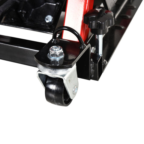 Rootz Motorcycle Jac - Black, Red - Steel, Rubber - 43.3 cm x 14.17 cm x 26.37 cm