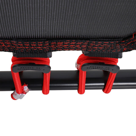 Rootz Trampoline Fitness - Rood - Staal, Pp - 39,76 cm x 39,76 cm x 12,99 cm