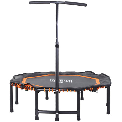 Rootz Trampolin Fitness – Orange, Schwarz – Stahl, PP, Eva – 48,03 cm x 48,03 cm x 48,03 cm
