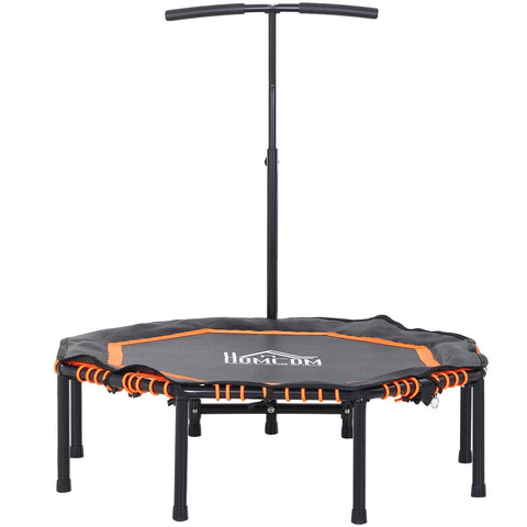 Rootz Trampolin Fitness – Orange, Schwarz – Stahl, PP, Eva – 48,03 cm x 48,03 cm x 48,03 cm