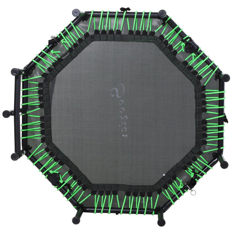 Rootz Trampoline Fitness - Green, Black - Steel, Pp, Eva - 48.03 cm x 48.03 cm x 48.03 cm