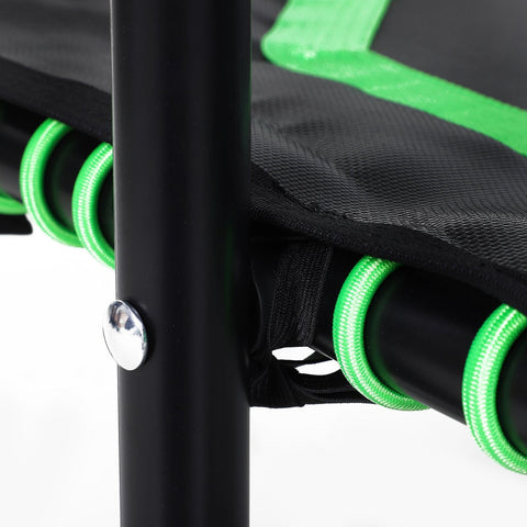 Rootz Trampoline Fitness - Green, Black - Steel, Pp, Eva - 48.03 cm x 48.03 cm x 48.03 cm