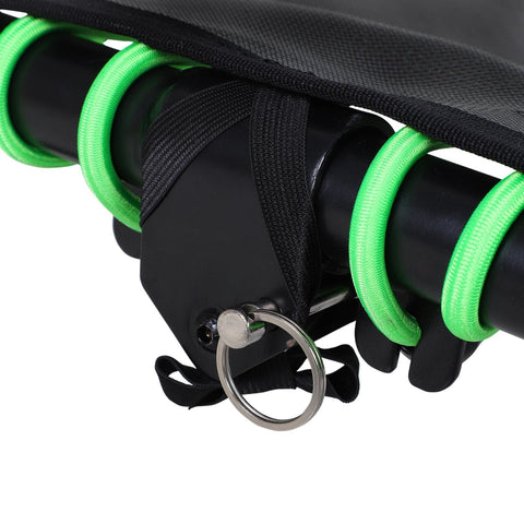 Rootz Trampoline Fitness - Green, Black - Steel, Pp, Eva - 48.03 cm x 48.03 cm x 48.03 cm
