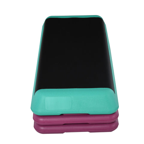 Rootz Step Board - Zwart, Groen, Paars - Pvc, Pp - 43.3cm x 15.74cm x 7.87cm