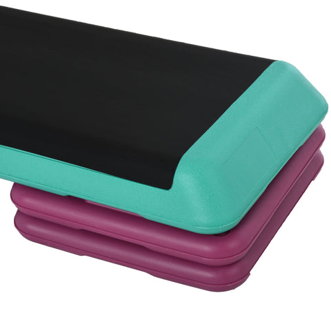 Rootz Step Board - Zwart, Groen, Paars - Pvc, Pp - 43.3cm x 15.74cm x 7.87cm