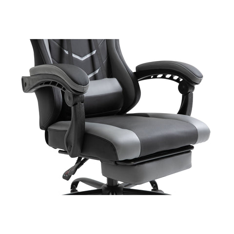Rootz Gaming Chair - Zwart - Foam, Pu - 24,4 cm x 20,47 cm x 50,39 cm