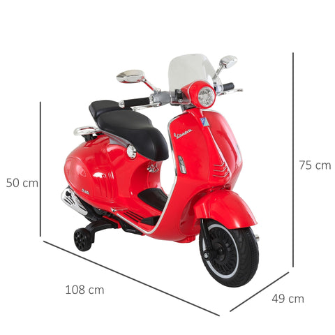 Rootz scooter electric children's motorcycle red - Red - Pp, Steel - 42.51 cm x 19.29 cm x 29.52 cm