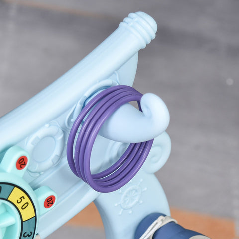 Rootz Thrace Basketball Stand Set 4-in-1 - Blue - Hdpe - 22.83 cm x 22.04 cm x 60.62 cm