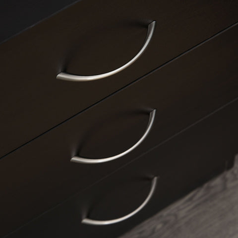 Rootz Nachtkastje Met 3 Laden - Zwart - Spaanplaat - 15.74 cm x 13.77 cm x 22.83 cm