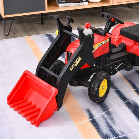 Rootz Trapauto met Font Charger - Rood - Staal, Kunststof - 70,47 cm x 16,53 cm x 23,22 cm