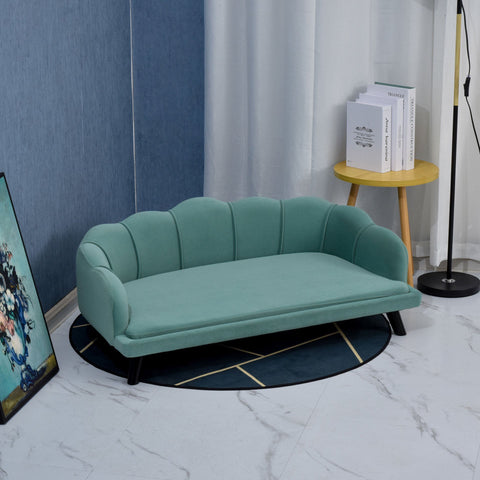 Rootz Hondensofa Met Rugleuning - Groen - Foam - 38.77 cm x 23.81 cm x 13.97 cm