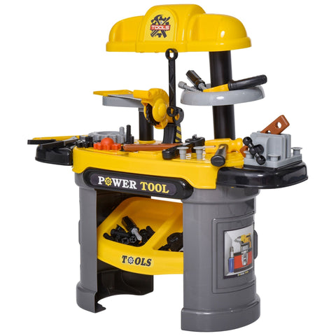 Rootz Kinderwerktafel - Geel, Grijs - Abs, Pp - 25,98 cm x 11,81 cm x 26,77 cm