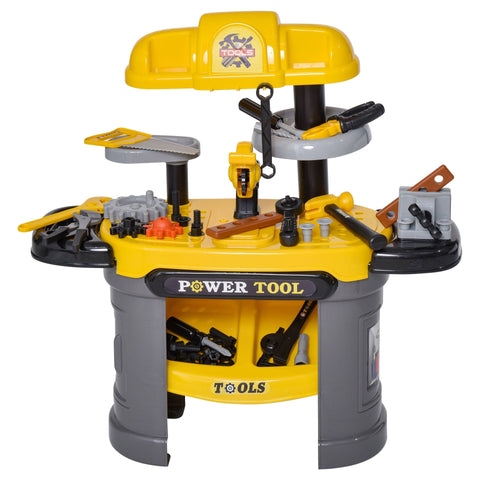 Rootz Kinderwerktafel - Geel, Grijs - Abs, Pp - 25,98 cm x 11,81 cm x 26,77 cm