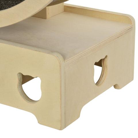 Rootz Ca Hometrainer met Tapijt - Grijs - Board, Sisal, Stof - 23,62 cm x 11,41 cm x 30,31 cm