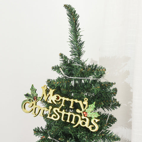 Rootz Artificial Christmas Tree - Green - PVC, Plastic, Metal - 12.59 cm x 12.59 cm x 47.24 cm