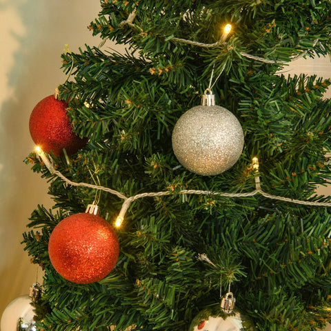 Rootz Artificial Christmas Tree - Green - PVC, Plastic, Metal - 12.59 cm x 12.59 cm x 47.24 cm