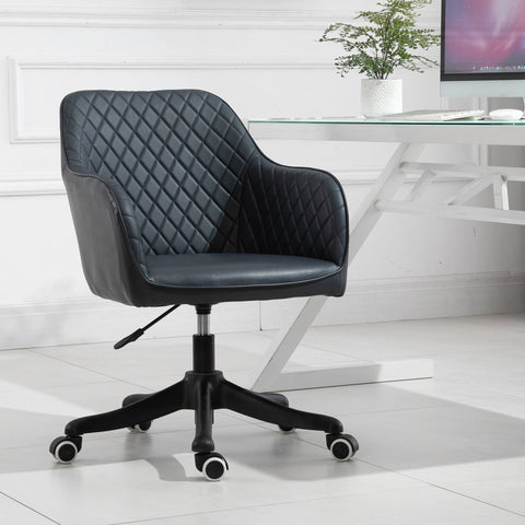 Rootz Massage Office Chair - Gray - Leather, Foam, Nylon - 21.65 cm x 25.59 cm x 31.1 cm