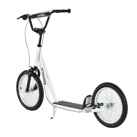 Rootz City Scooter - Wit - Staal, Aluminium, Rubber - 54,72 cm x 22,83 cm x 35,43 cm